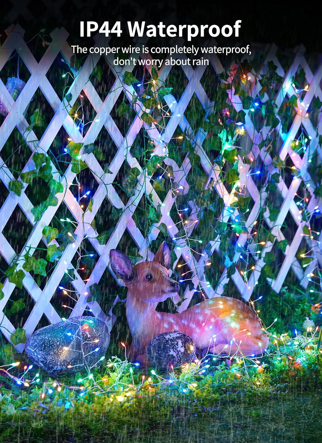 Battery Operated Fairy Lights - 5ft 60 LEDs, Remote