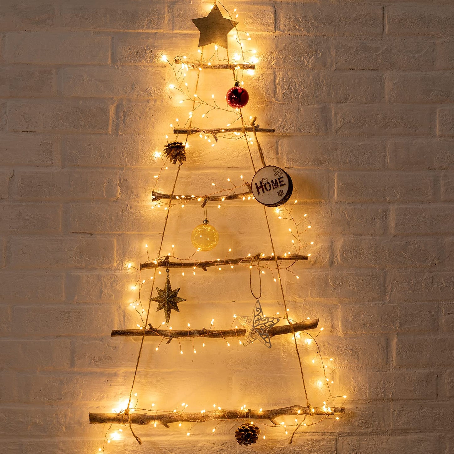 Cluster Lights on Copper Wire with Adapter