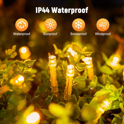 100 LED String Lights - 39.5 Ft USB Fairy Lights, Warm White