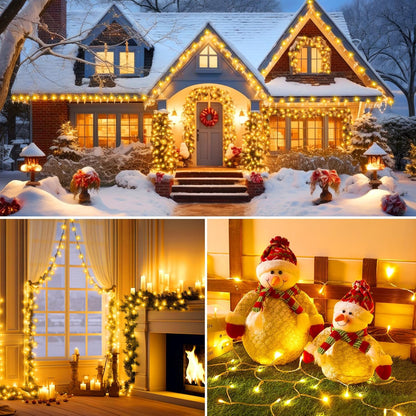 100 LED String Lights - 39.5 Ft USB Fairy Lights, Warm White