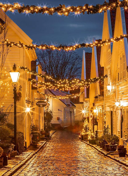 Battery Operated Christmas String Lights - 4FT, 60 LED