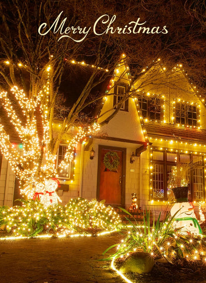 Battery Operated String Lights - 2 Pack, 33 FT, 100 LED, Warm White