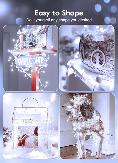 Battery Operated Fairy Lights - 5ft 60 LEDs, Remote