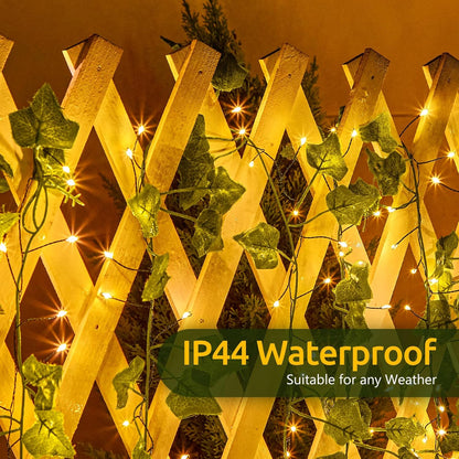 Battery Operated Fairy Lights - 10FT, 120LED, Green Wire