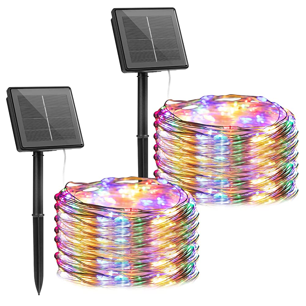 Solar String Lights, Copper Wire, Waterproof, Christmas
