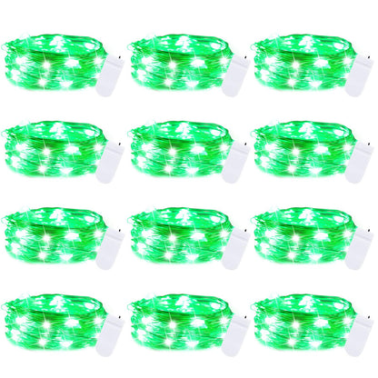 Silver Fairy Lights, CR2032 Battery Operated, 7 Feet 20 LED