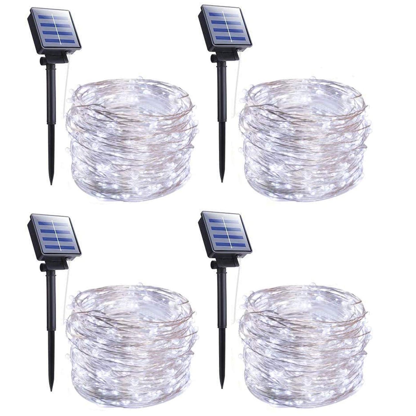 Solar String Lights, Copper Wire, Waterproof, Christmas