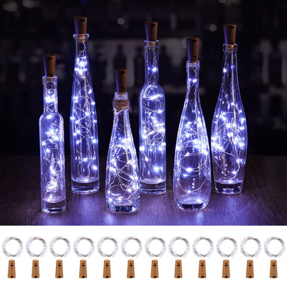 Wine Bottle Cork Fairy Lights, Battery Operated