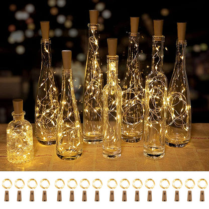 Wine Bottle Cork Fairy Lights, Battery Operated