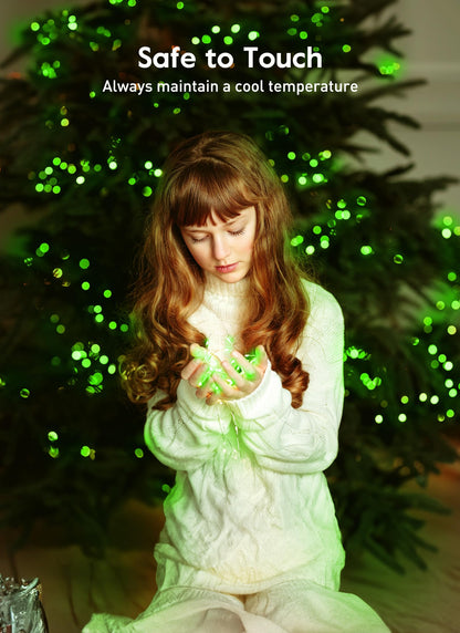 33ft USB Fairy Lights - Copper Wire, 100 LED, Remote Control