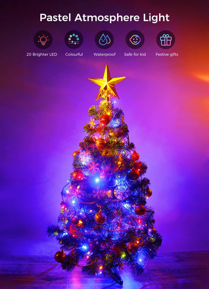 Silver Fairy Lights, CR2032 Battery Operated, 7 Feet 20 LED