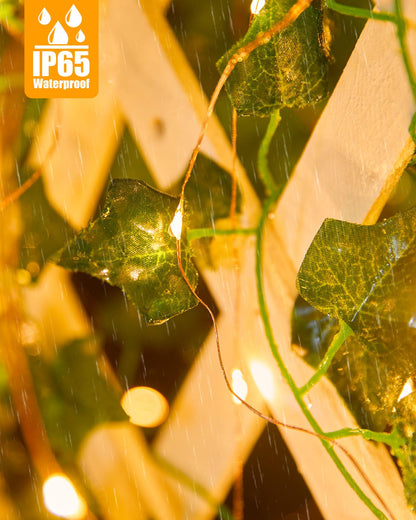 Solar String Lights, Copper Wire, Waterproof, Christmas