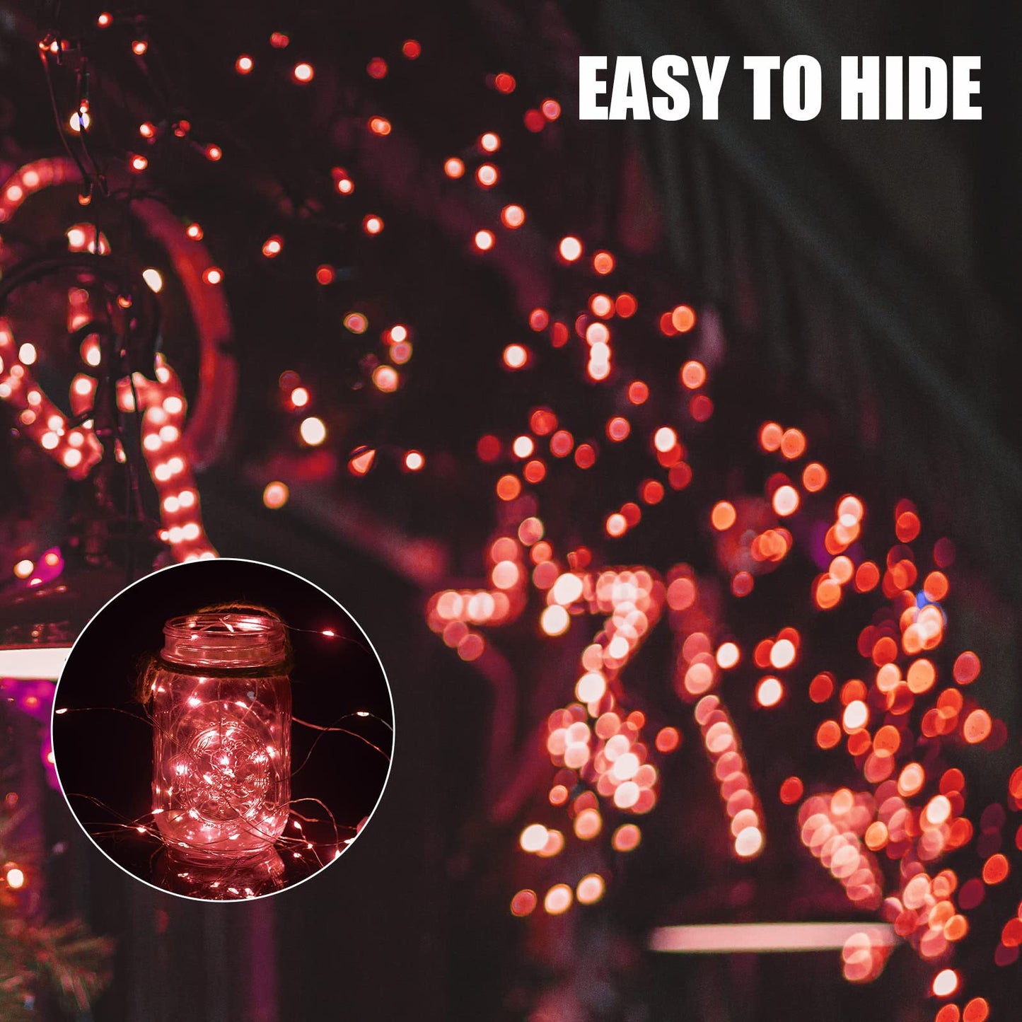 Silver Fairy Lights, CR2032 Battery Operated, 7 Feet 20 LED