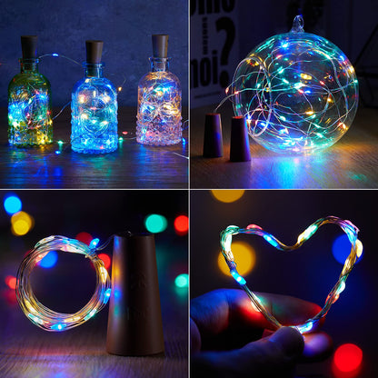 Wine Bottle Cork Fairy Lights, Battery Operated
