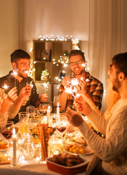 Cluster Lights on Silver Wire, AA Battery Operated