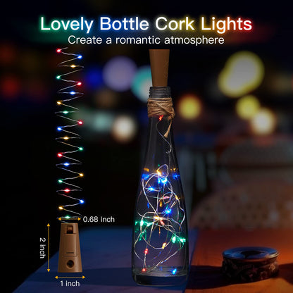 Wine Bottle Cork Fairy Lights, Battery Operated