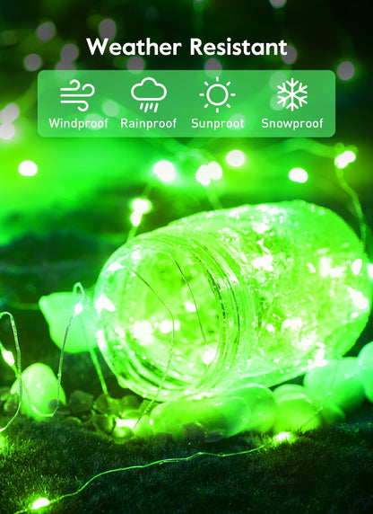 33ft USB Fairy Lights - Copper Wire, 100 LED, Remote Control