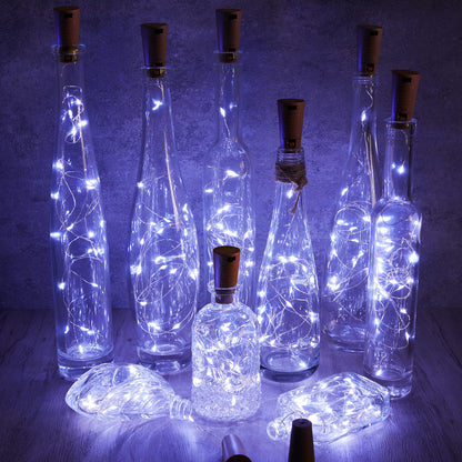 Wine Bottle Cork Fairy Lights, Battery Operated