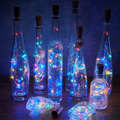 Wine Bottle Cork Fairy Lights, Battery Operated