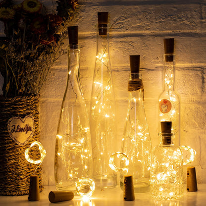 Wine Bottle Cork Fairy Lights, Battery Operated