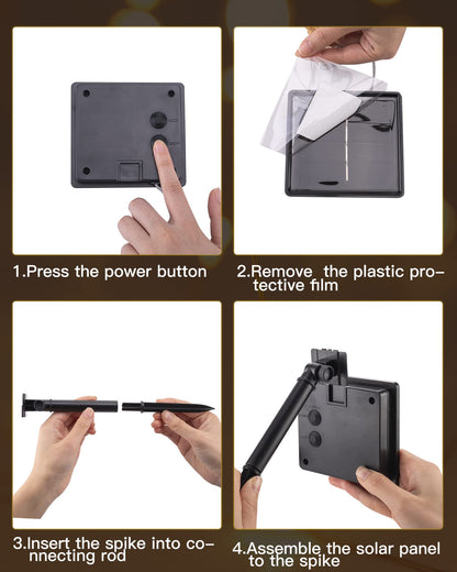 Solar String Lights, Copper Wire, Waterproof, Christmas